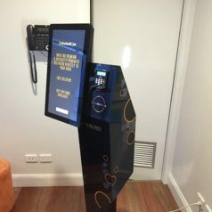 A P21 kiosk to support online ordering of boutique products for Cellarbrations